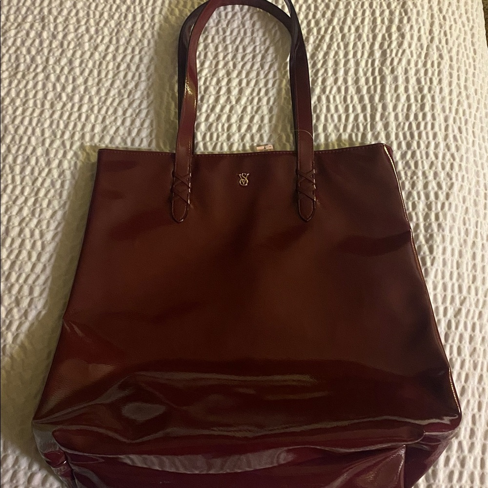 Victoria's Secret Burgundy Laptop Bag